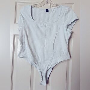 BNWOT SHEIN Ribbed Bodysuit - Light Mint - 4XL